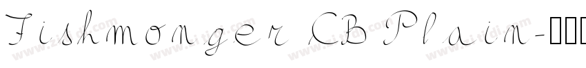 Fishmonger CB Plain字体转换